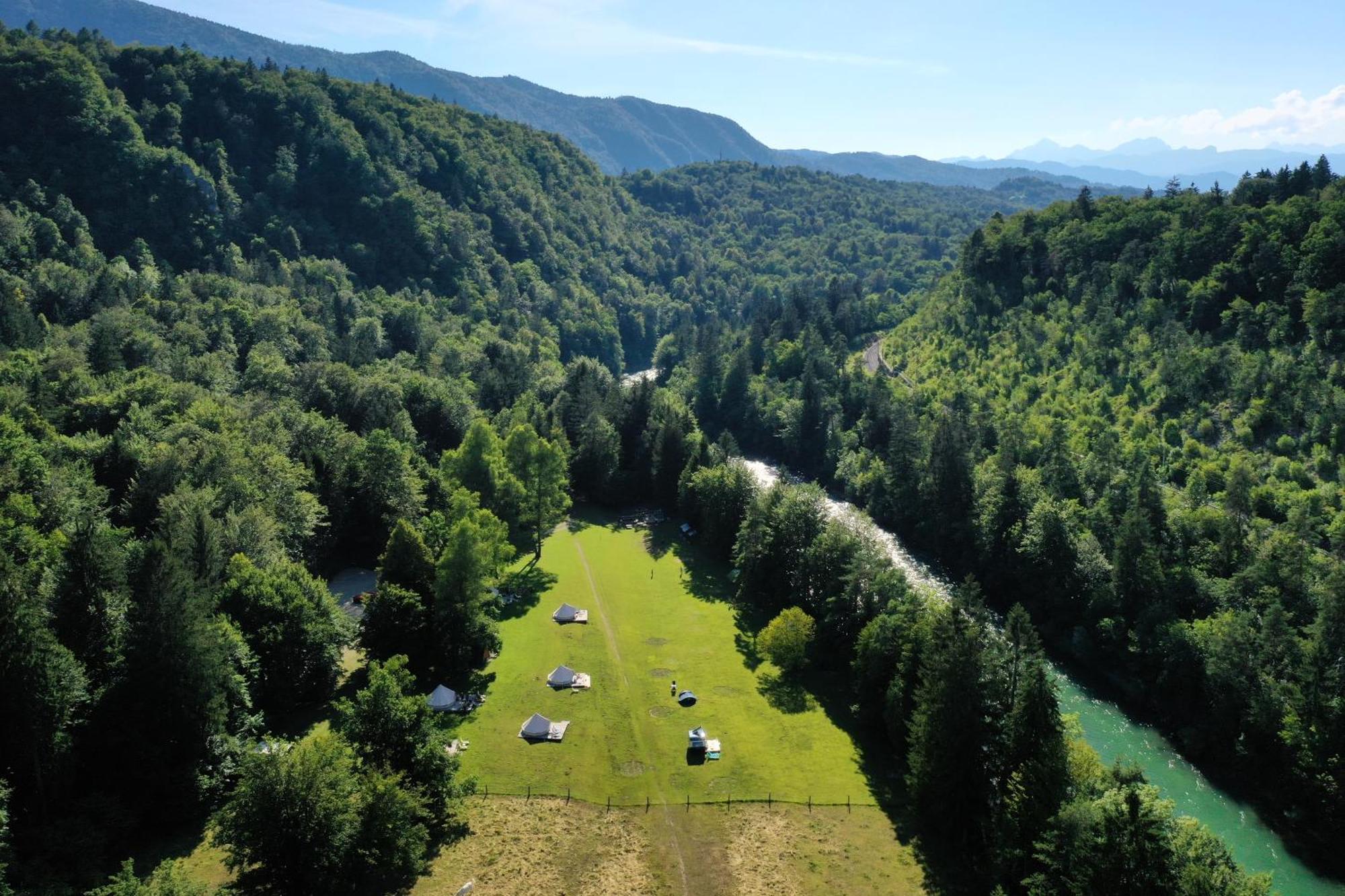 Eco River Camp - Pitches Radovljica Zewnętrze zdjęcie