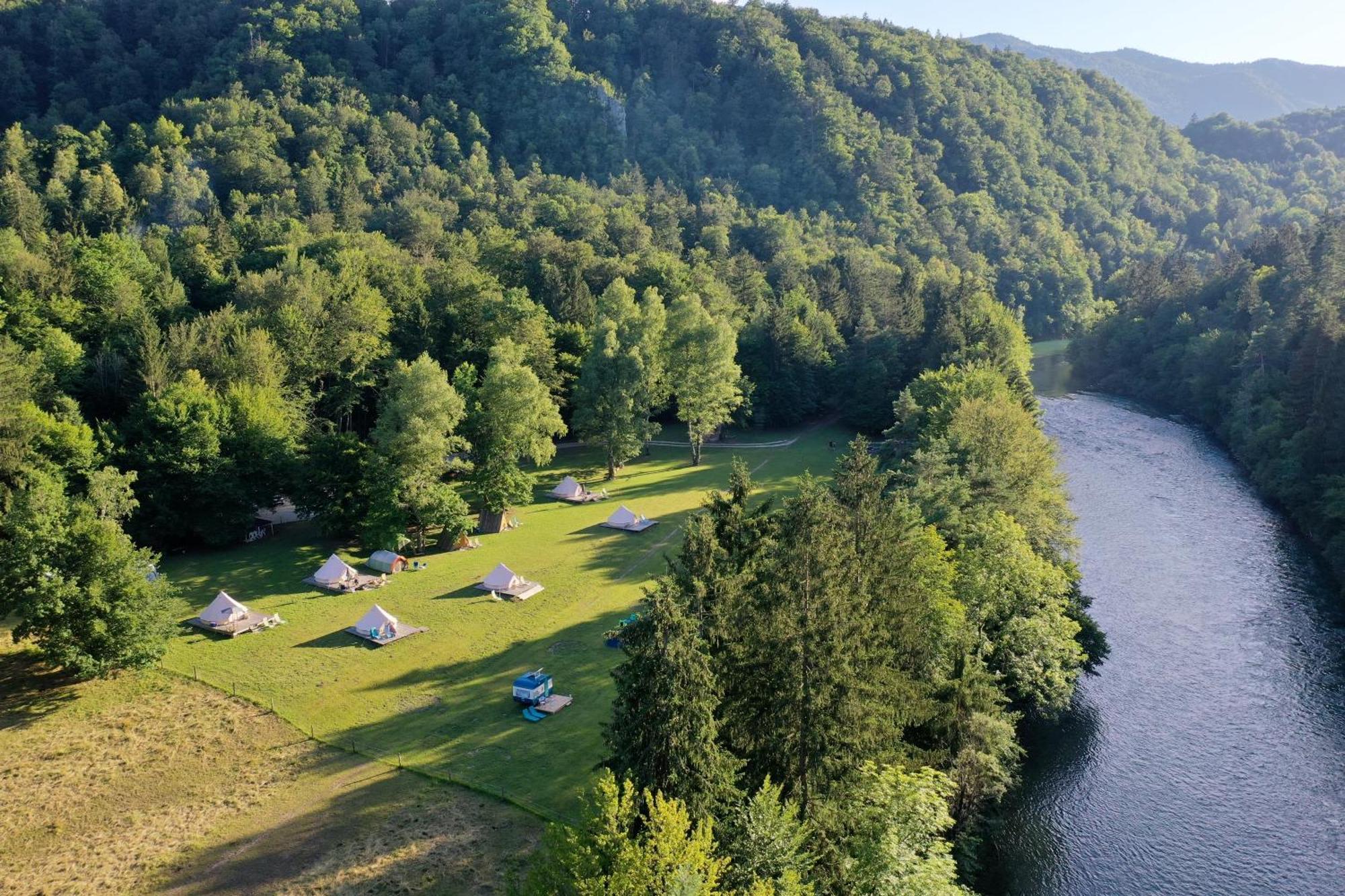Eco River Camp - Pitches Radovljica Zewnętrze zdjęcie