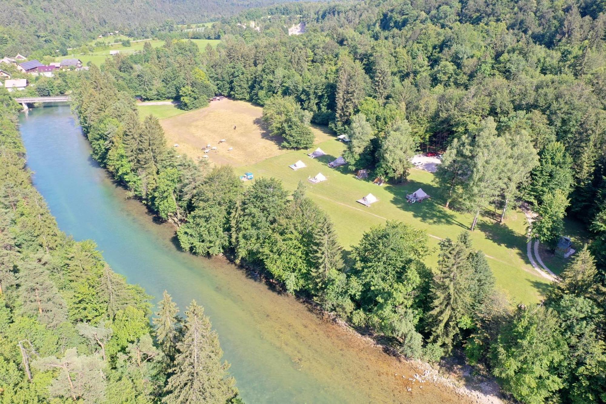 Eco River Camp - Pitches Radovljica Zewnętrze zdjęcie
