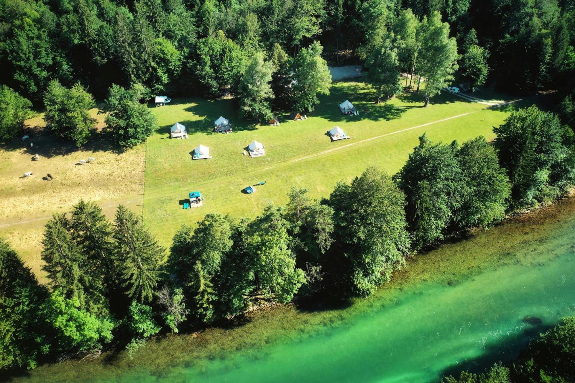 Eco River Camp - Pitches Radovljica Zewnętrze zdjęcie