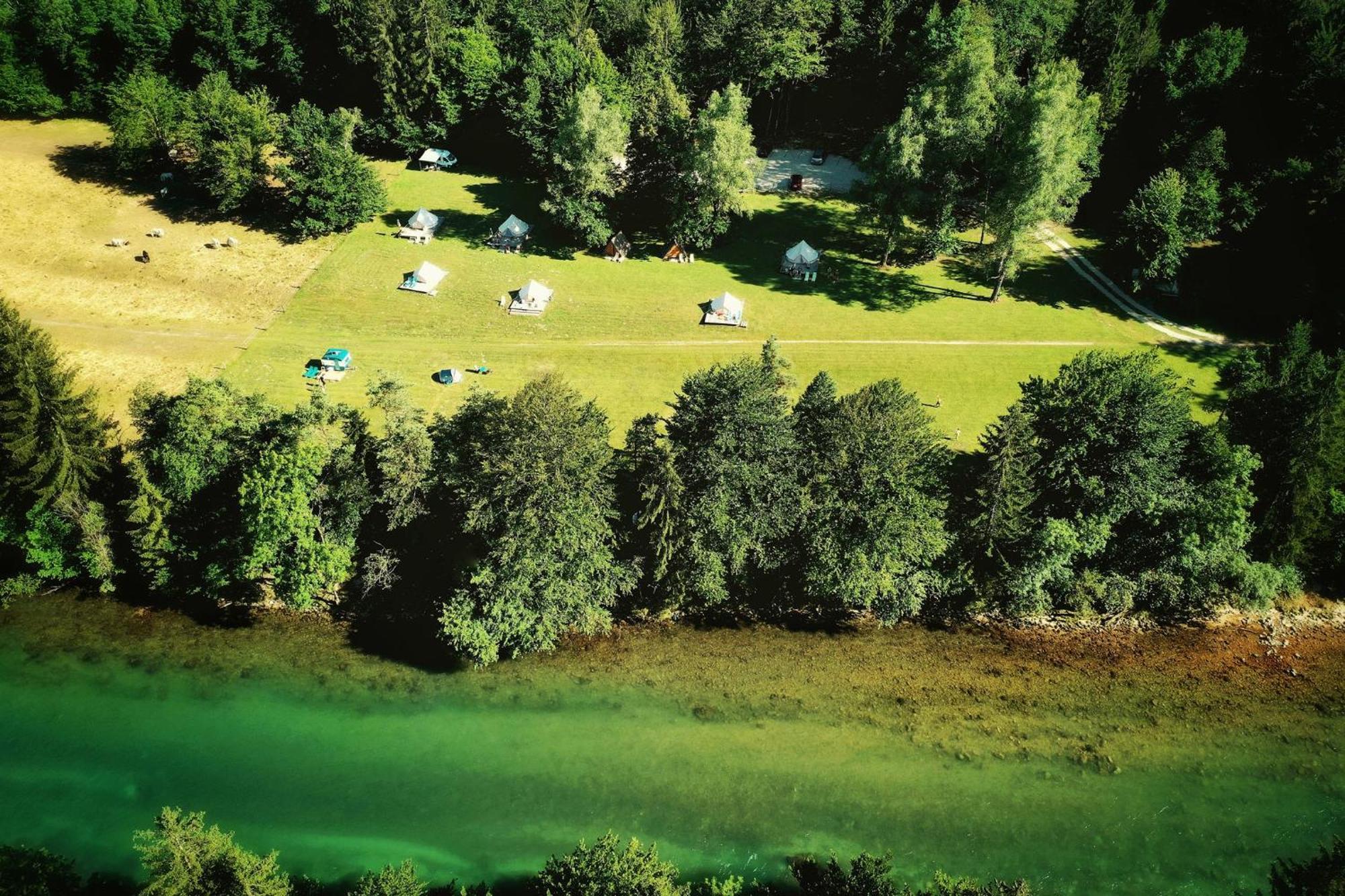 Eco River Camp - Pitches Radovljica Zewnętrze zdjęcie